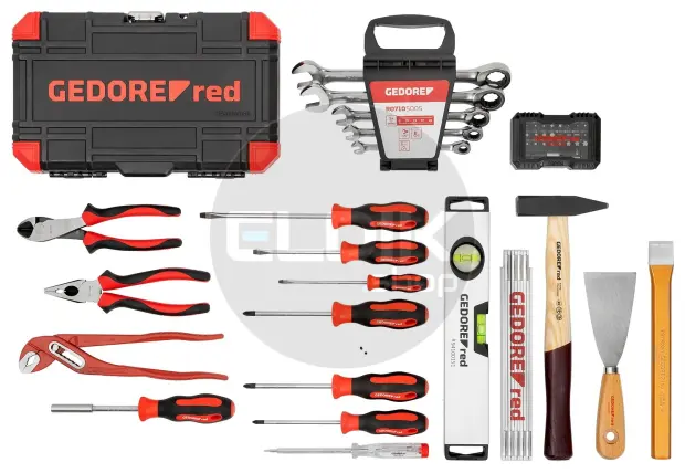 Gedore Red R21652101 101 Delige Gereedschapset - MEISTER XL - Though Case - 3301639