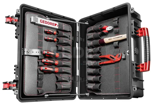 Gedore Red R21652057 56 Delige Gereedschapset - AZUBI L - Though Case - 3301638