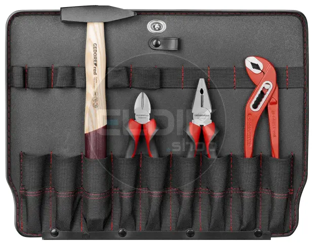 Gedore Red R21652057 56 Delige Gereedschapset - AZUBI L - Though Case - 3301638