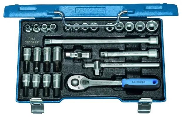 Gedore 30 IMU-10 26 Delige Dopsleutelset 3/8" - 6229740