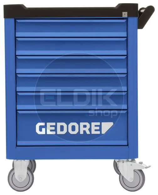 Gedore WSL M-TS-172 172 Delige Gevude Gereedschapwagen - 3100197