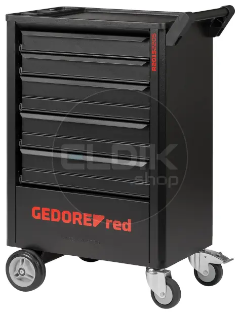 Gedore Red R21562005 119 Delige Gevulde Gereedschapwagen - 3301676