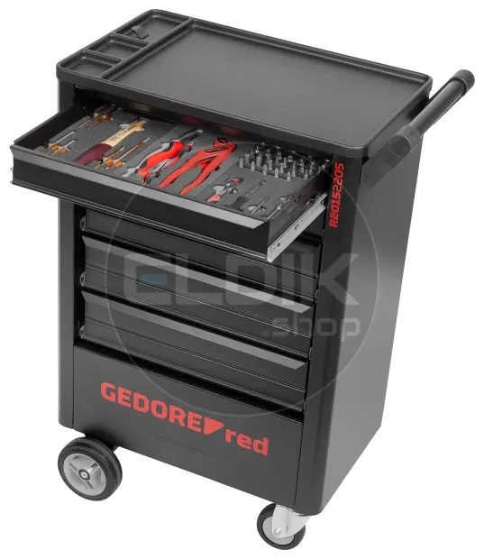Gedore Red R21562005 119 Delige Gevulde Gereedschapwagen - 3301676