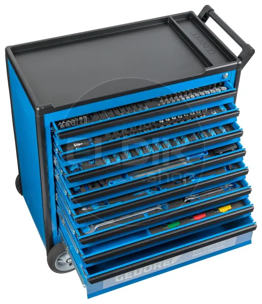Gedore 2005 XL-S-466 466 Delige Gevulde Gereedschapwagen XL - 3458946