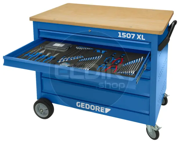 Gedore KL-4999-420 302 Delige Gevulde Gereedschapswagen - 3418367