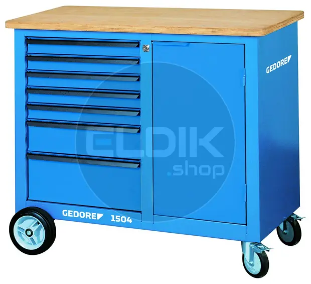 Gedore 1504 0511 7 Laden Verrijdbare Werkbank - 6622830