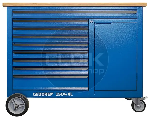 Gedore 1504 XL 1710 9 Laden Verrijdbare Werkbank - 2259001