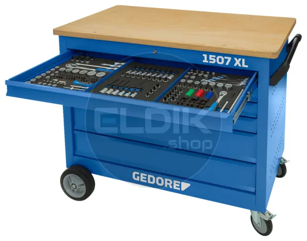 Gedore 1507 XL 40200 6 Laden Verrijdbare Werkbank XL - 3127796