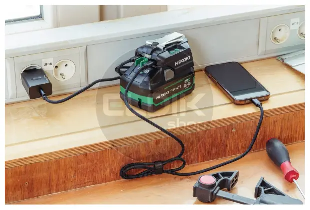 Hikoki UC18DAW4Z Power Charger voor 18V en MULTI VOLT accu's