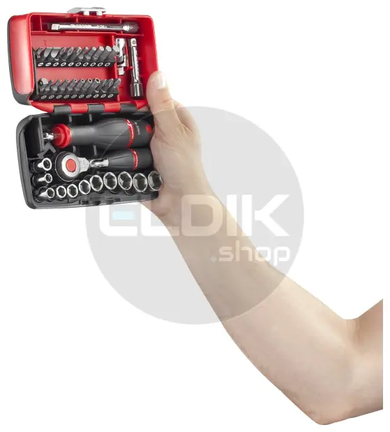 Facom R.360NANO-U1 38 Delige NANO Doppenset 1/4"
