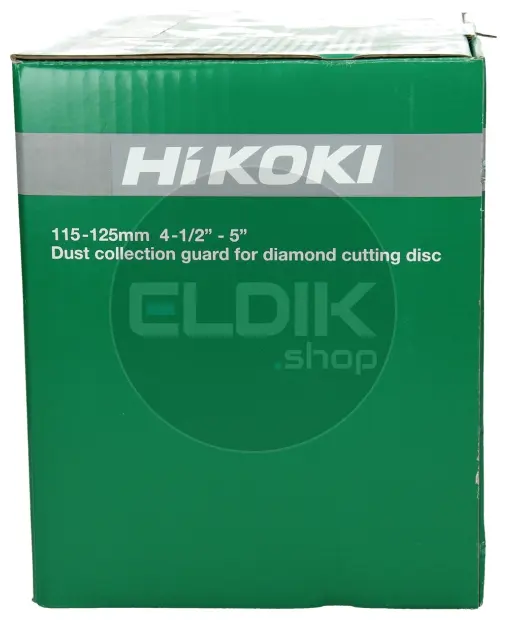 Hikoki 377086 Stofafzuigkap voor doorslijpschijf 125 mm (met geleiderollen)
