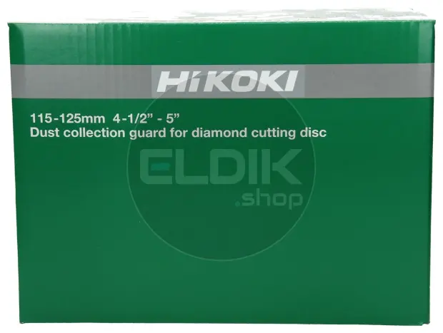 Hikoki 377086 Stofafzuigkap voor doorslijpschijf 125 mm (met geleiderollen)