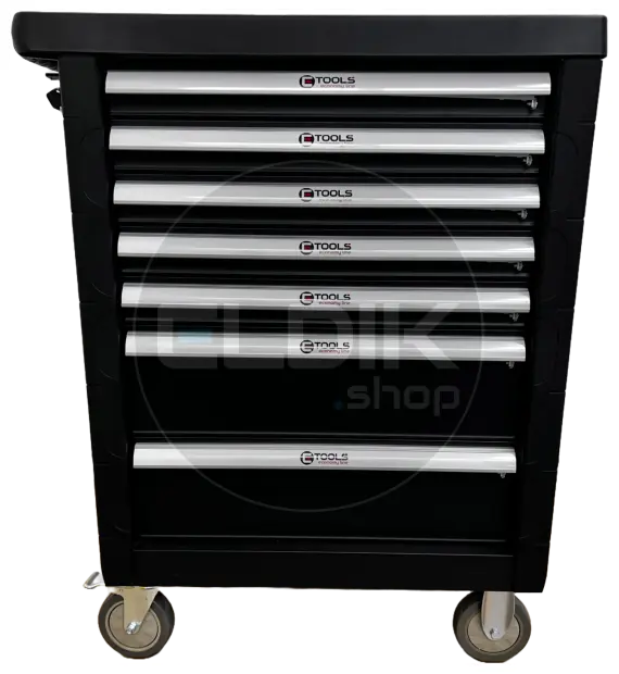 E-Tools 73276 196 Delige Gevulde Gereedschapswagen