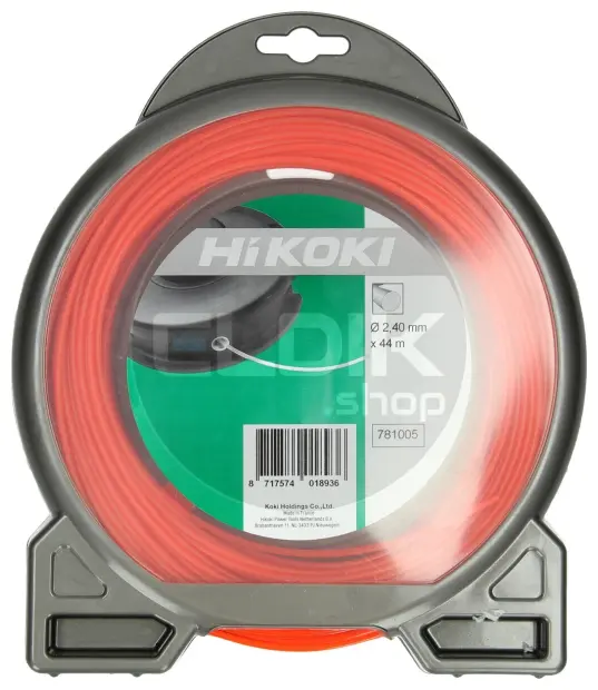 Hikoki 781004 Maaidraad rond 2,4mm oranje L=15m (77 gr)