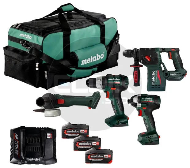 Metabo KIDLE 4.1.3 Combiset | 4 machines, 3 accu's en lader - 172729