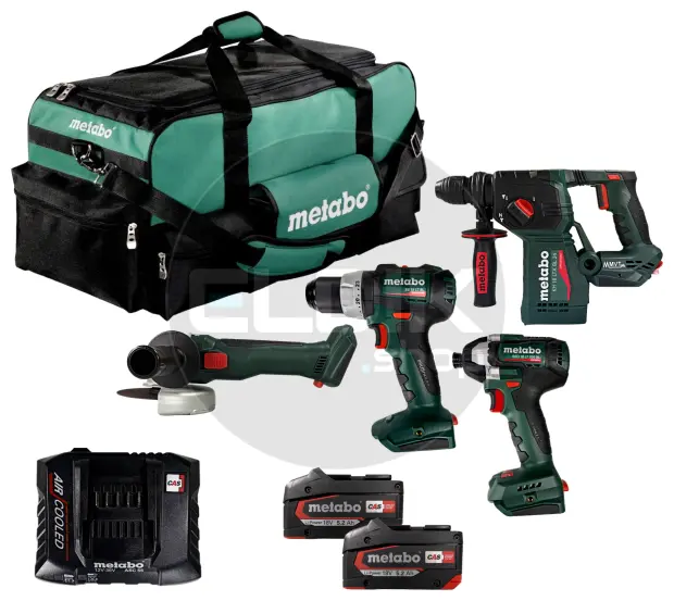 Metabo KIDLE 4.1.2 Combiset | 4 machines, 2 accu's en lader - 172743