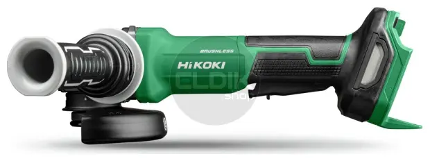 Hikoki G1813DFW4Z Accu haakse slijpmachine - 18V / 125mm Brushless - Exclusief lader en accu's