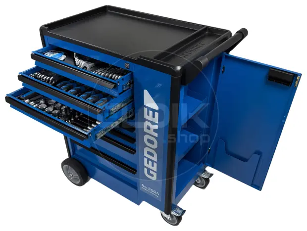 Gedore 1500 ES 02 2004 0620 207 Delige Gevulde Gereedschapwagen - 2657708
