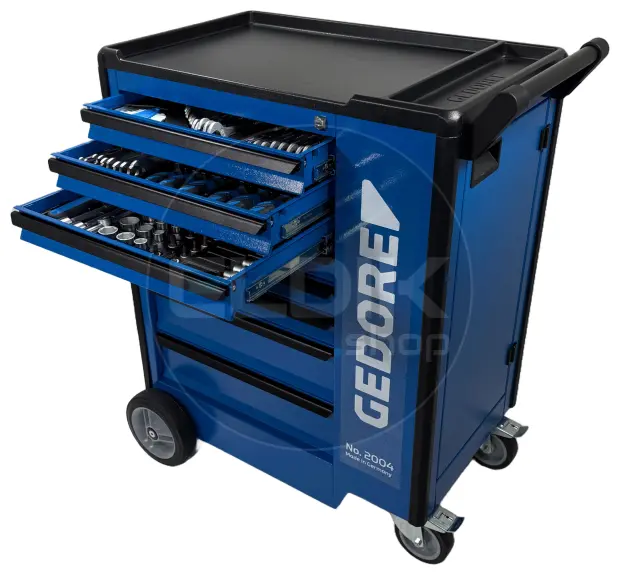 Gedore 1500 ES 02 2004 0620 207 Delige Gevulde Gereedschapwagen - 2657708