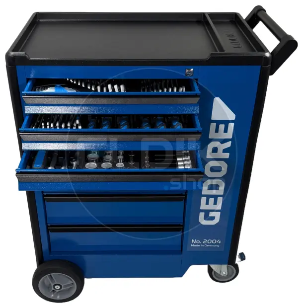 Gedore 1500 ES 02 2004 0620 207 Delige Gevulde Gereedschapwagen - 2657708