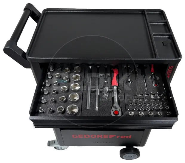 Gedore Red R21562005 119 Delige Gevulde Gereedschapwagen - 3301676