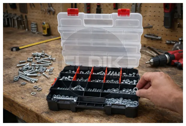 E-Tools Sorty-L Assortimentsdoos | 389 x 310 x 67 mm - 177076