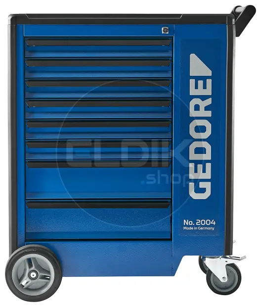 Gedore 2004 0620 Gereedschapwagen met 8 laden - 1640720