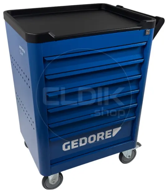 Gedore WSL M-TS-172 172 Delige Gevude Gereedschapwagen - 3100197