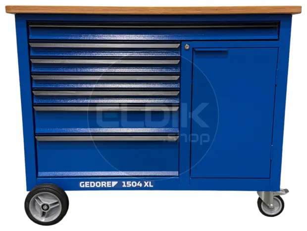 Gedore 1504 XL 1411 7 Laden Verrijdbare Werkbank XL - 1988468