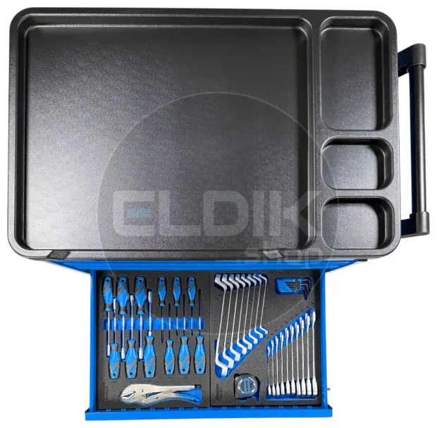 Gedore WSL-L-TS-308 308 Delige Gevulde Gereedschapwagen Workster - 2980347
