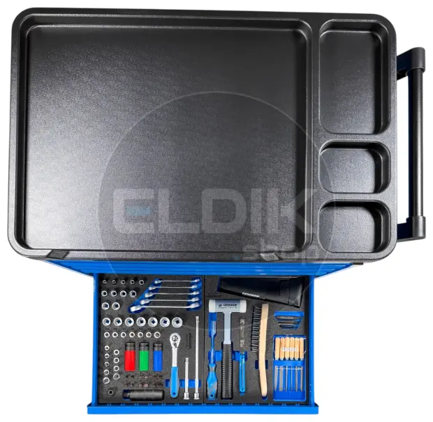 Gedore WSL-L-TS-308 308 Delige Gevulde Gereedschapwagen Workster - 2980347