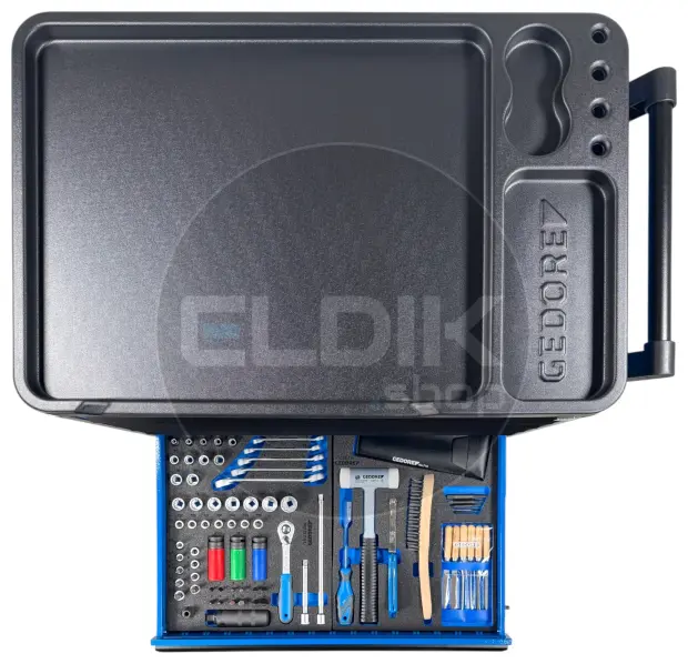 Gedore WHL-L7-TS-308 308 Delige Gevulde Gereedschapwagen - 3082113