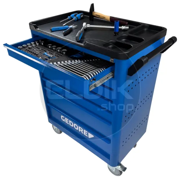 Gedore WSL-L-TS-190 190 Delige Gevulde Gereedschapwagen Workster - 2980320