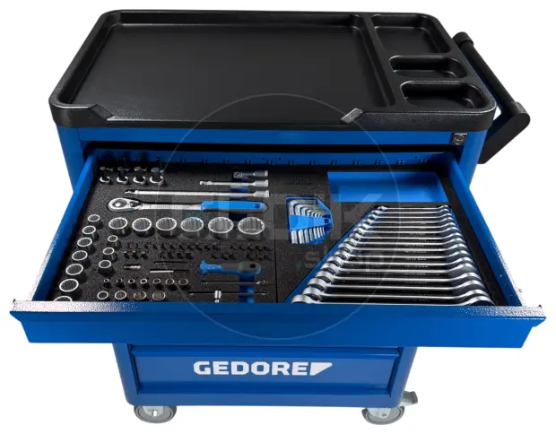 Gedore WSL-L-TS-190 190 Delige Gevulde Gereedschapwagen Workster - 2980320