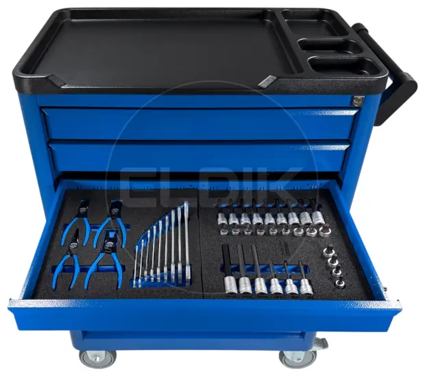 Gedore WSL-L-TS-190 190 Delige Gevulde Gereedschapwagen Workster - 2980320