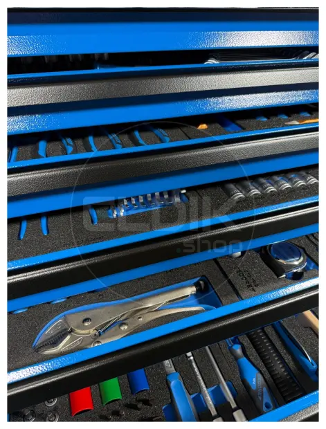 Gedore 1504 XL 1411 308 Delige Gevulde Verrijdbare Werkbank