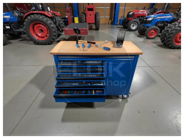 Gedore 1504 XL 1411 308 Delige Gevulde Verrijdbare Werkbank