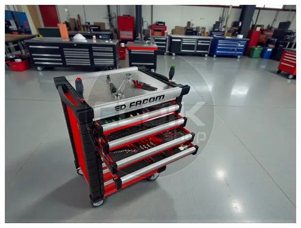 Facom JETCMM150BNL Gevulde gereedschapswagen 8 Laden | 150-delig in Foam inlay | Rood
