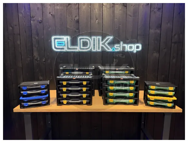 Tayg Multibox 2 Assortimentsdoos 4-delig - L447 x B314 x H360 mm - Blauw - 302503
