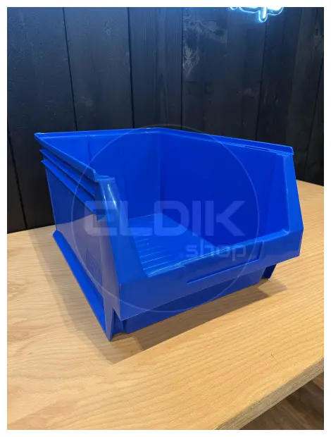 Tayg 60 Magazijn Stapelbak L600 × B400 × H300 mm blauw - 260025