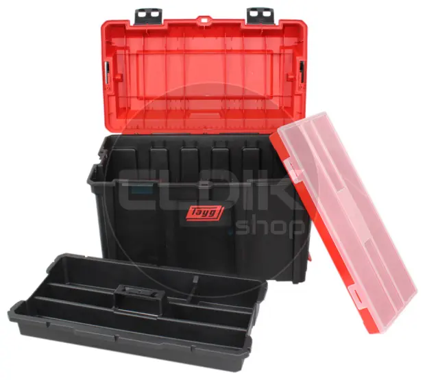 Tayg 178016 Modulaire gereedschapskoffer XL - 590 x 345 x 404 mm