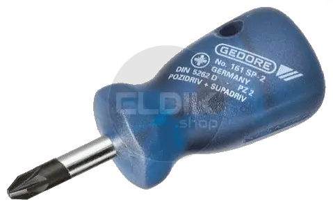 Gedore 161 SP 1 Stubby Schroevendraaier PZ1 - 6426140