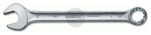 Gedore 7 6 Licht Gebogen Ringsteeksleutel - 6 mm - 6089550