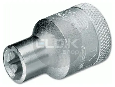 Gedore TX 19 E10 Schroevendraaier Dopsleutel Torx - 1/2 - E10 - 6145720