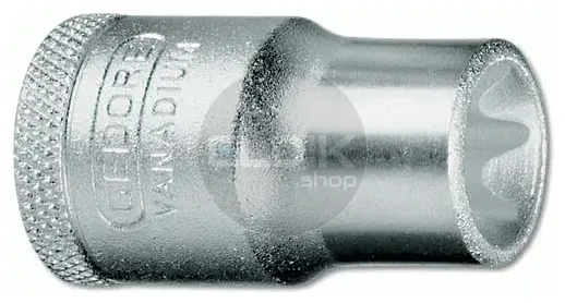 Gedore TX 19 E10 Schroevendraaier Dopsleutel Torx - 1/2 - E10 - 6145720