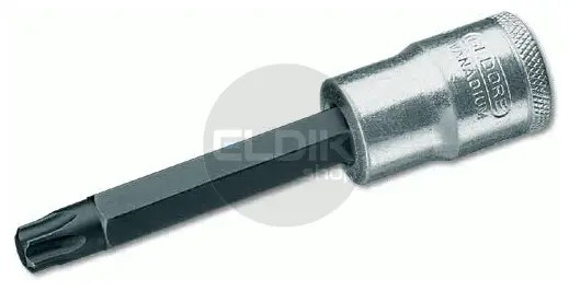 Gedore ITX 19 L T27-100 Schroevendraaier Dopsleutel Torx - L 1/2 - T27 - 6188370