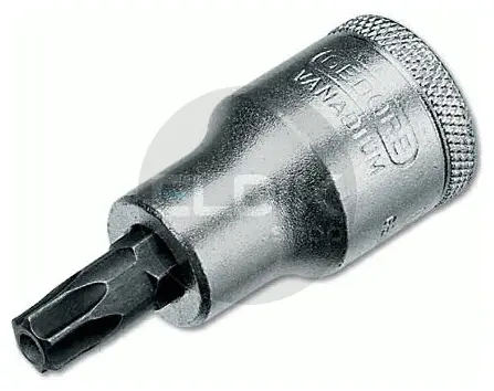 Gedore ITX 19 B T45 Schroevendraaier Dopsleutel Torx - S 1/2 - T45 - 6200840