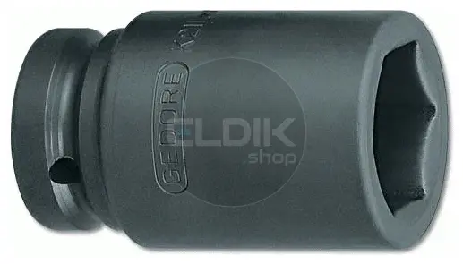 Gedore K 21 L 41 Lange Kracht Dopsleutel 1" - 6 Kant - 41 mm - 6186160