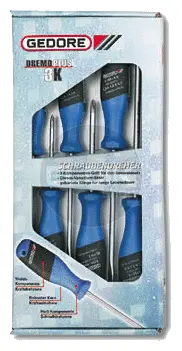Gedore 2150-2160 PZ-06 6 Delige Schroevendraaierset - 1482300