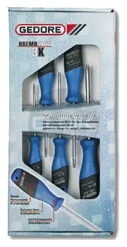 Gedore 2163 TX-05 5 Delige Torx Schroevendraaierset - 1482327
